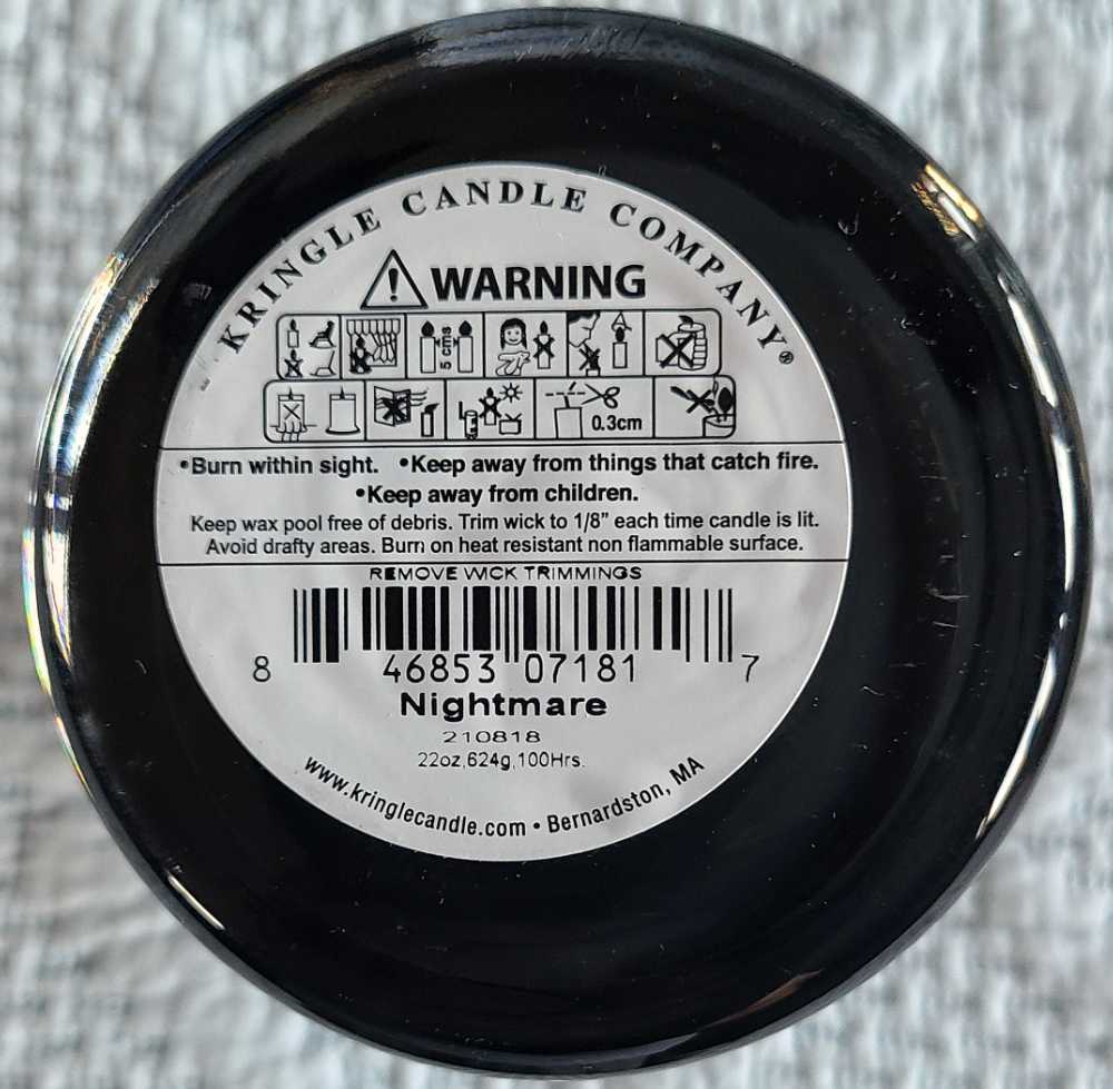 CANDLE: Halloween Kringle Nightmare  2021 - Kringle Candle (Halloween Candles) action figure collectible - Main Image 2