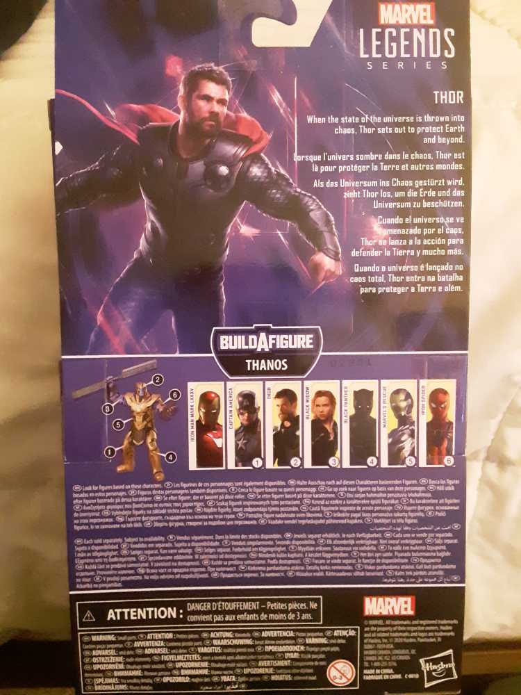 Marvel Legends Avengers Endgame Thor - Marvel Legends (Marvel Legends: Avengers Endgame) action figure collectible [Barcode 5010993741519] - Main Image 3