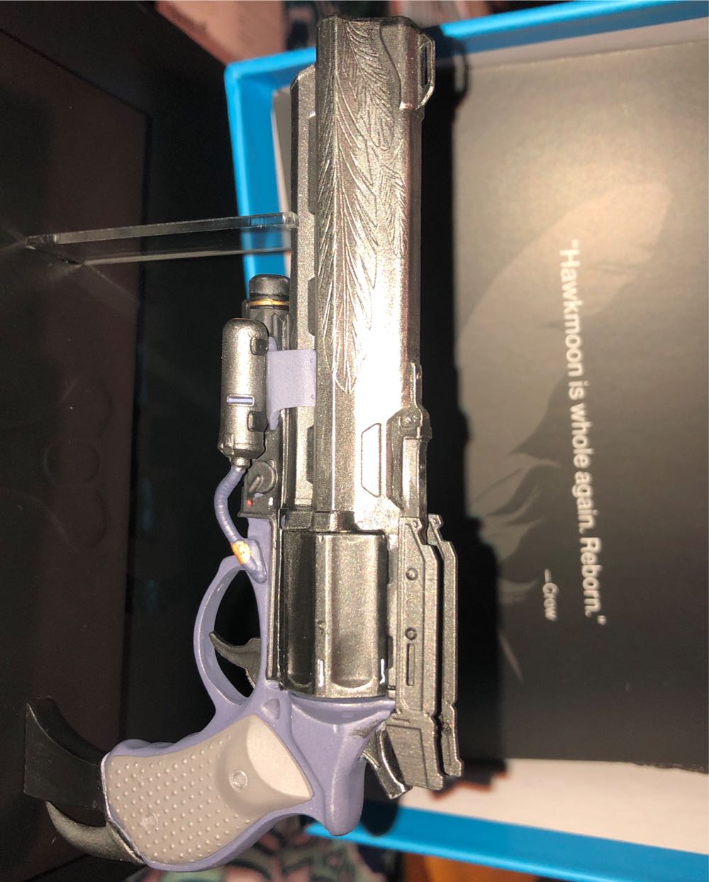 Bungie Store Bungie Rewards: Hawkmoon Hand Cannon Miniature Replica New  action figure collectible [Barcode 846438005282] - Main Image 3