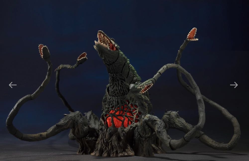 S.H. Monsterarts Biollante Special Color Version - Bandai (Godzilla) action figure collectible [Barcode 4573102610652] - Main Image 4