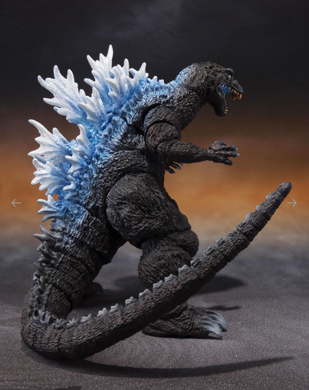 S.H. Monsterarts Godzilla (2001) Heat Ray Version - Bandai (S.H. MonsterArts) action figure collectible [Barcode 4573102610256] - Main Image 4