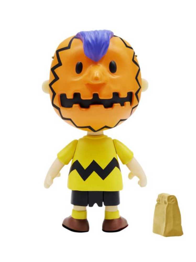 Peanuts Charlie Brown Masked Halloween Super 7 Reaction Figure - Super 7 / ReAction Figures (Peanuts) action figure collectible [Barcode 840049808997] - Main Image 4
