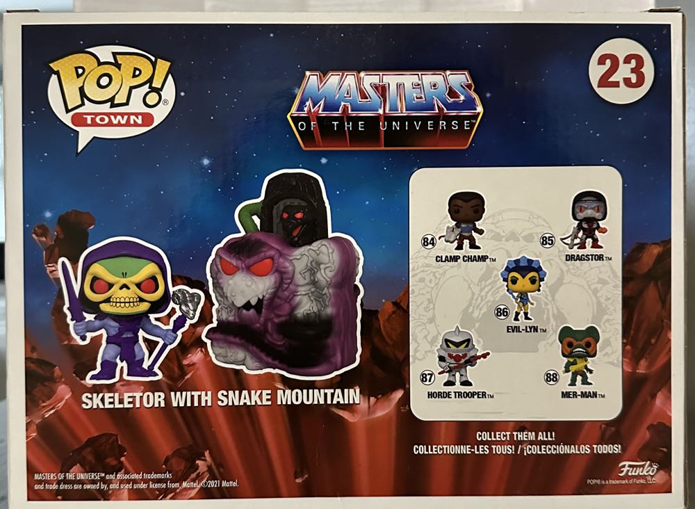 Funko Skeletor with Snake Mountain - Funko (Funko Pops) action figure collectible [Barcode 889698514699] - Main Image 3