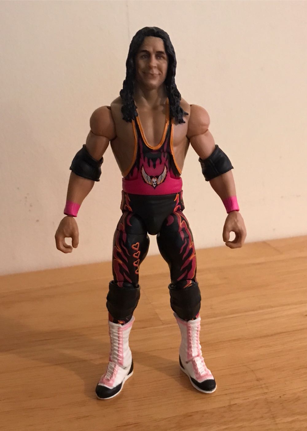 Bret “Hit Man” Hart - Mattel Wwe (WWE Elite Custom Bret “Hit Man” Hart) action figure collectible - Main Image 1