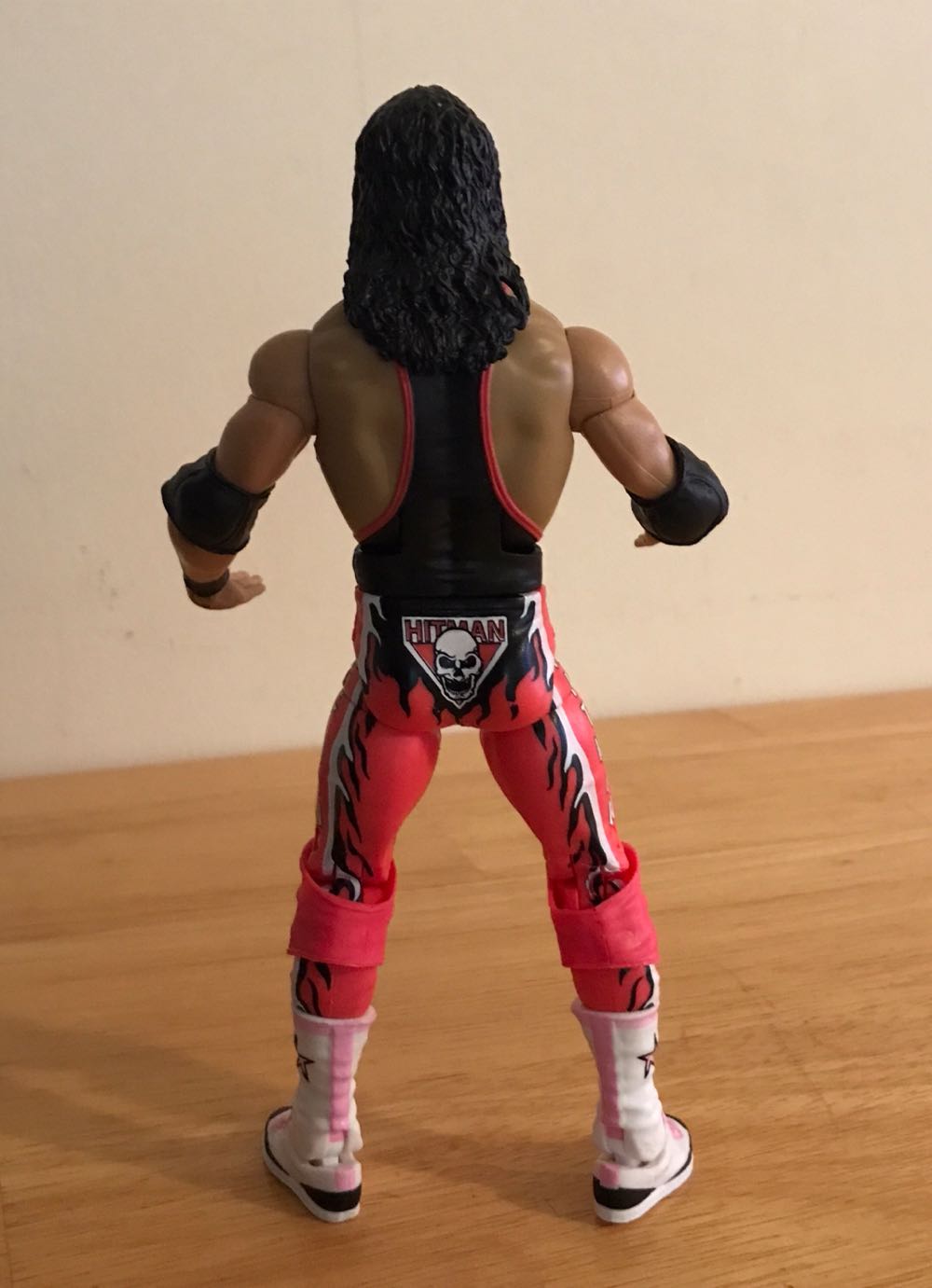 Bret “Hit Man” Hart - Mattel Wwe (WWE Elite Custom Bret “Hit Man” Hart) action figure collectible - Main Image 2