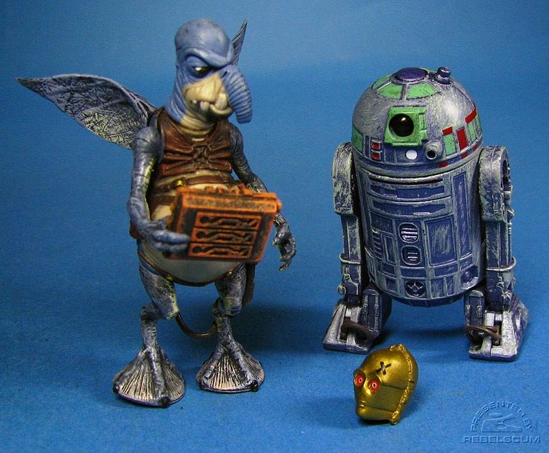 Watto And R2-T0 - Hasbro (Star Wars: Droid Factory) action figure collectible [Barcode 653569329817] - Main Image 4