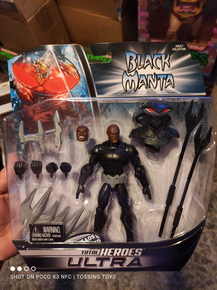 Dc Universe Total Heroes Exclusive Action Figure Black Manta - Mattel (DC Mattel) action figure collectible [Barcode 746775338800] - Main Image 4