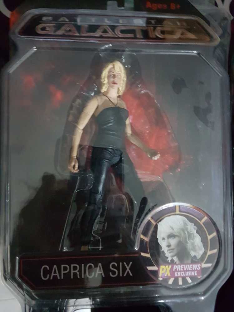 Battlestar Galactica Caprica Six 7” Diamond Select Previews New - Diamond Select action figure collectible [Barcode 699788260449] - Main Image 1