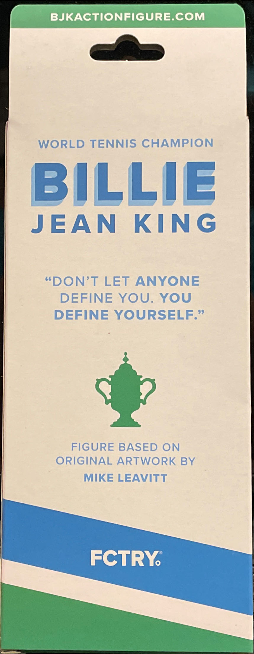 Billie Jean King - Jailbreak Toys (Sports Champions) action figure collectible [Barcode 811935022834] - Main Image 2