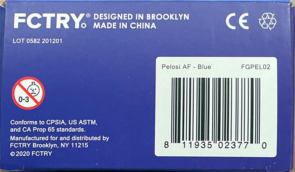 Nancy Pelosi - Limited Edition - Jailbreak Toys (Politics) action figure collectible [Barcode 811935023770] - Main Image 4