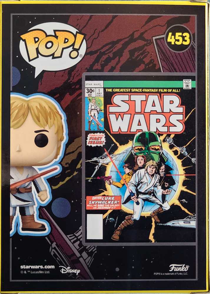 Luke Skywalker Marvel Comic Retro Series - (Target Exclusive) 453 - Funko (Funko Pop) action figure collectible [Barcode 889698579339] - Main Image 2