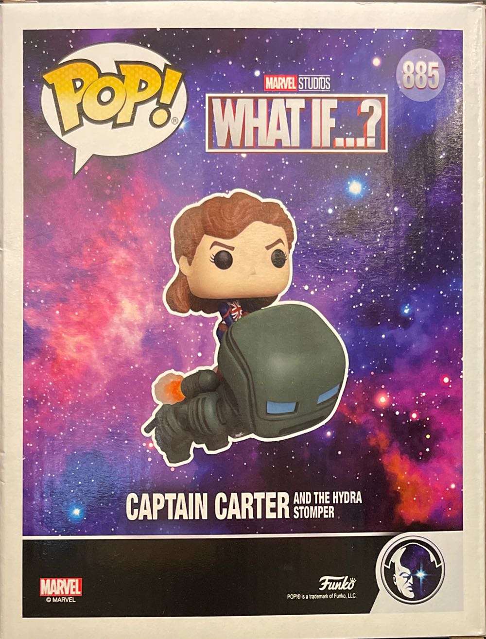 Marvels What If...?: Captain Carter And The Hydra Stomper #885 - Funko (Marvels What If...?) action figure collectible [Barcode 889698554800] - Main Image 2