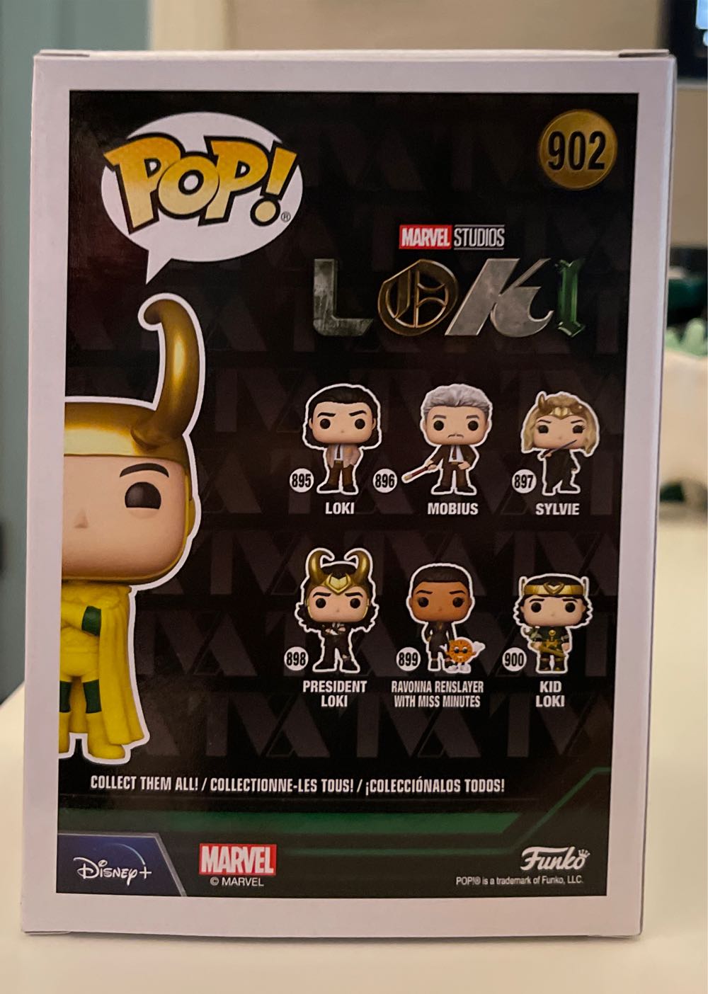 Classic Loki Funko Pop! #902 Hot Topic Exclusive  action figure collectible - Main Image 2