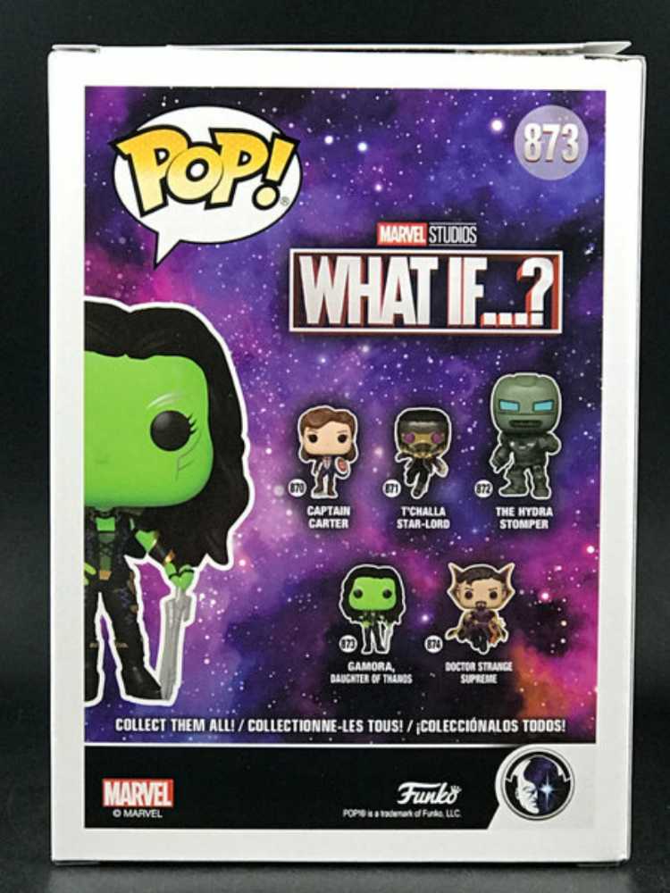 Gamora, Daughter Of Thanos  #873 - Funko Pop! Television (Marvels What If...?) action figure collectible [Barcode 889698558143] - Main Image 4