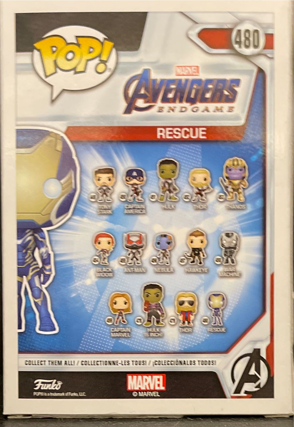 Funko Pop! Marvel #480 Rescue - Funko Pop! (Pepper Potts (Rescue)) action figure collectible - Main Image 2