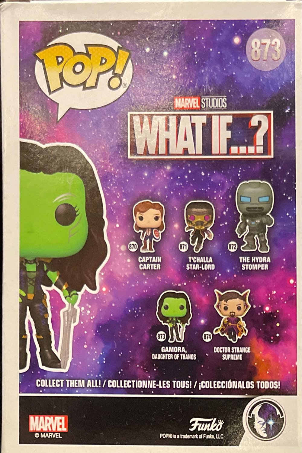 Funko Pop! Marvel #873 Gamora (Daughter Of Thanos) - Funko Pop! (Gamora) action figure collectible - Main Image 2