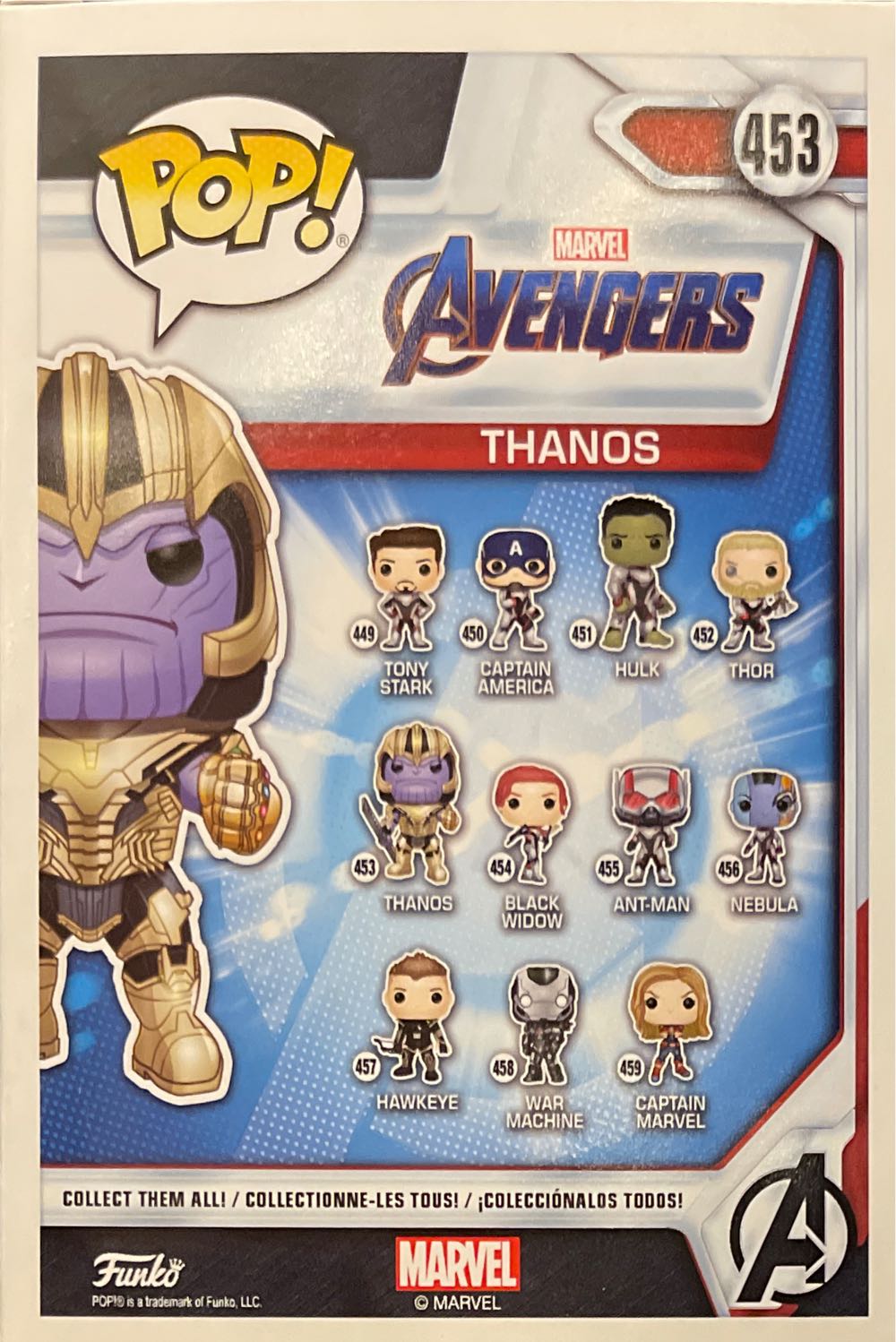 Funko Pop! Marvel #453 Thanos - Funko Pop! (Thanos) action figure collectible - Main Image 2