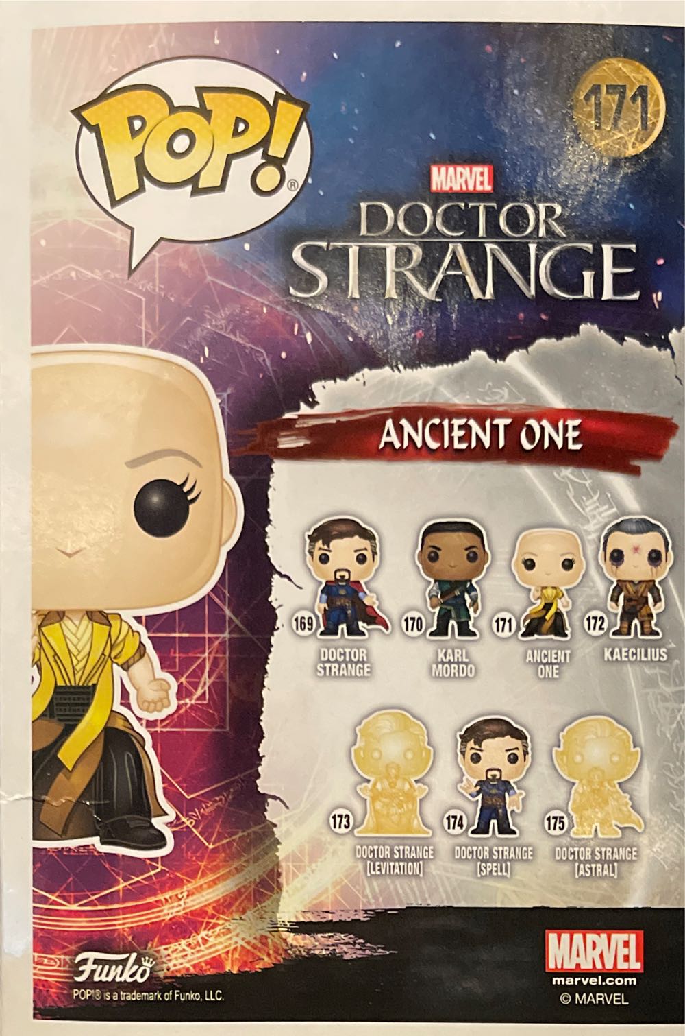 Funko Pop! Marvel #171 Ancient One - Funko Pop! (Ancient One) action figure collectible - Main Image 2