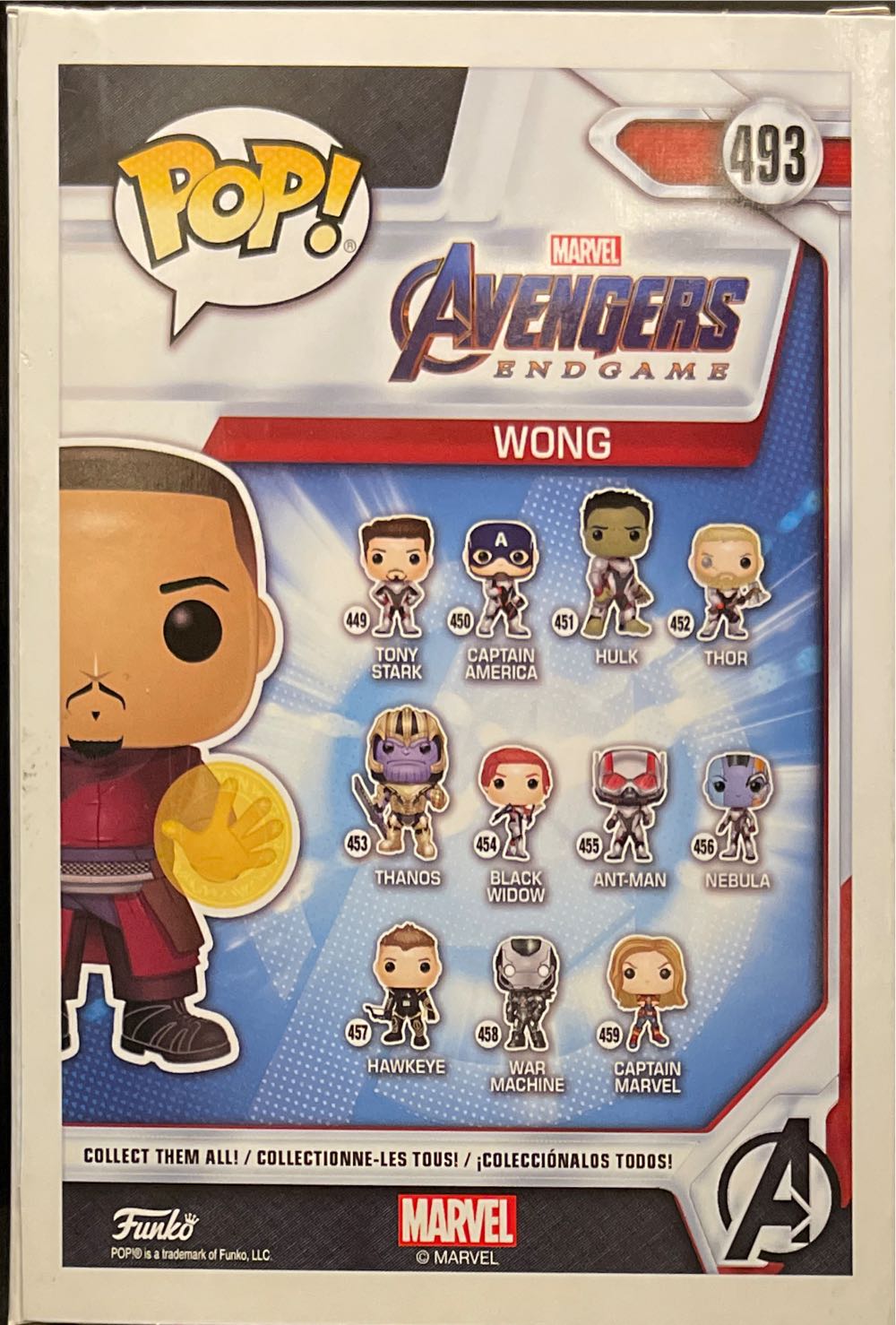 Funko Pop! Marvel #493 Wong - Funko Pop! (Wong) action figure collectible - Main Image 2