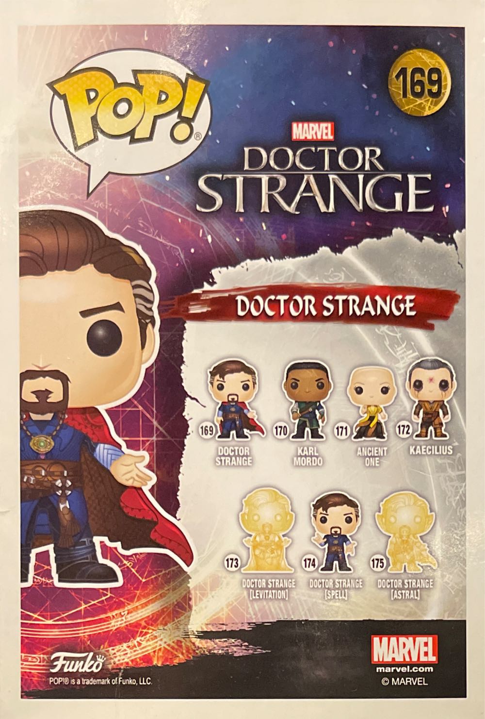 Funko Pop! Marvel #189 Doctor Strange - Funko Pop! (Doctor Strange) action figure collectible - Main Image 2
