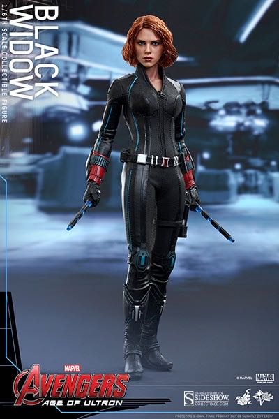 Hot Toys MMS 288 Age Of Ultron Black Widow - Hot Toys (Black Widow) action figure collectible - Main Image 2