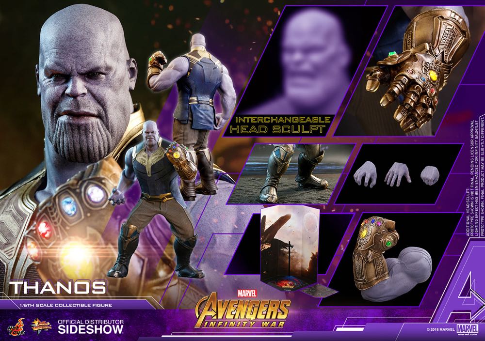 Hot Toys MMS 479 Infinity War Thanos - Hot Toys (Thanos) action figure collectible - Main Image 2