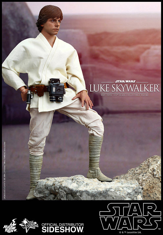 Hot Toys MMS 297 A New Hope Luke Skywalker - Hot Toys (Luke Skywalker) action figure collectible - Main Image 1