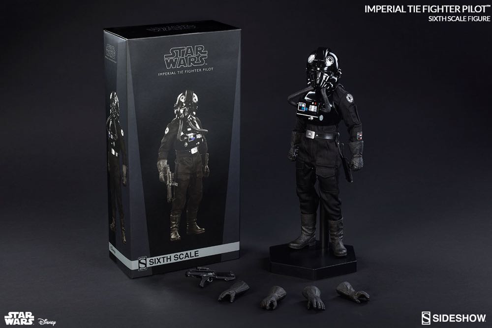 Sideshow A New Hope Imperial TIE Fighter Pilot - Sideshow Collectibles (Imperial TIE Fighter Pilot) action figure collectible - Main Image 2