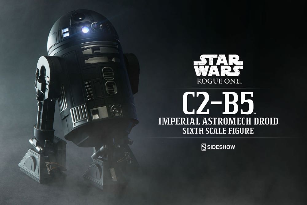 Sideshow Rogue One C2-B5 Imperial Astromech Droid - Sideshow Collectibles (C2-B5) action figure collectible - Main Image 2