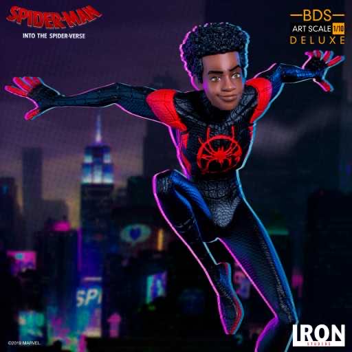 Iron Studios Art Scale 1:10 Battle Diorama Series Miles Morales - Iron Studios (Miles Morales) action figure collectible - Main Image 2