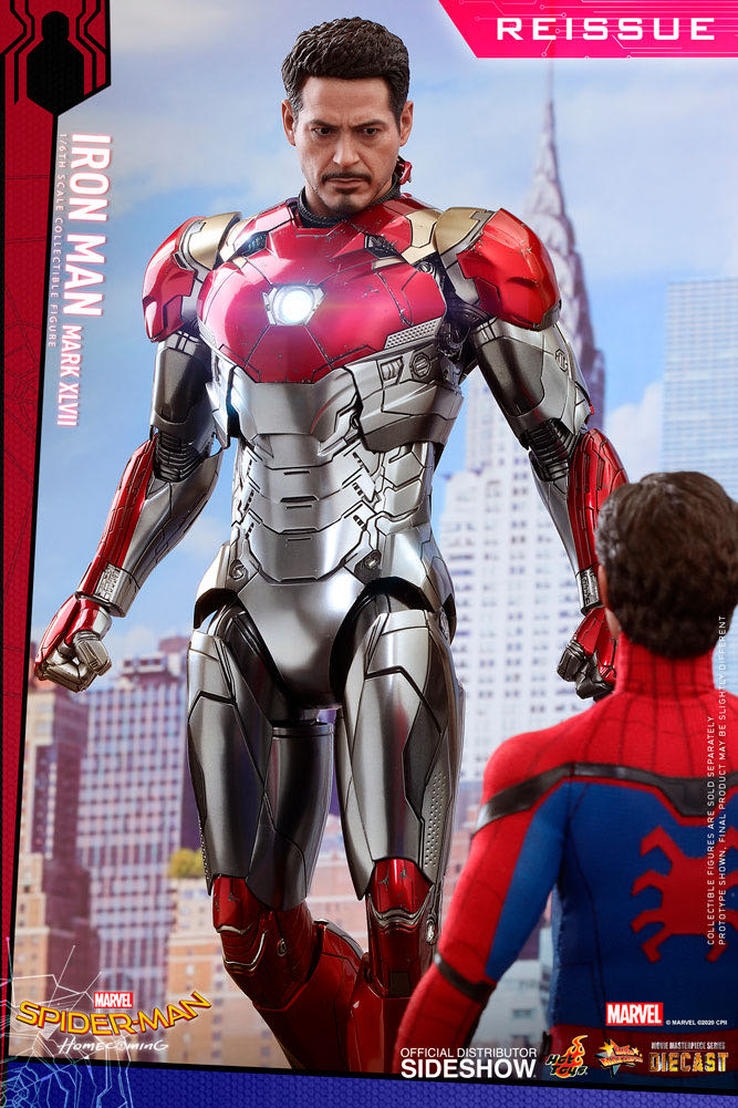 Hot Toys MMS 427 Iron Man Mark 47 Die-Cast (re-issue) - Hot Toys (Iron Man) action figure collectible - Main Image 2
