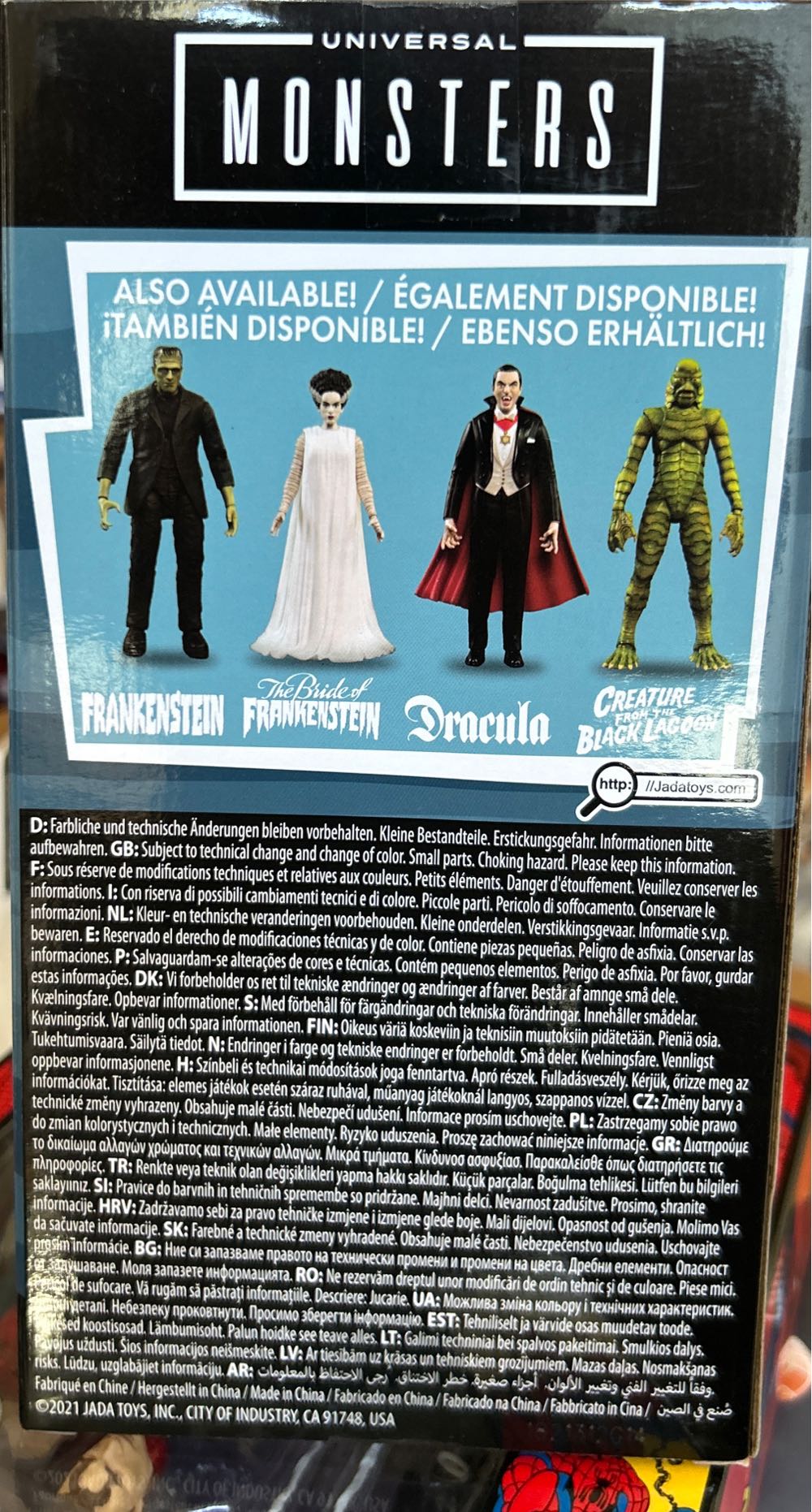 Creature From The Black Lagoon - Jada Toys (Universal Monsters) action figure collectible [Barcode 801310319611] - Main Image 3