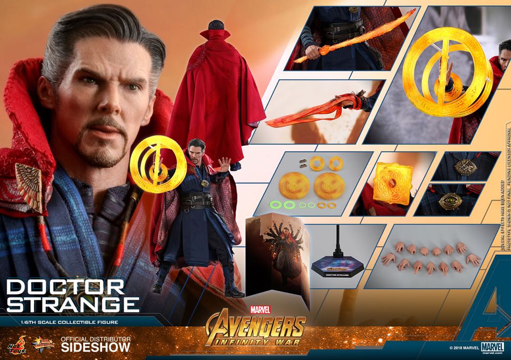 Hot Toys MMS 484 Infinity War Doctor Strange - Hot Toys (Doctor Strange) action figure collectible - Main Image 2