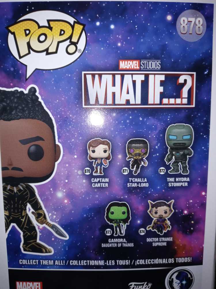 Funko Marvel #878 King Killmonger - Funko (Marvels What If...?) (Marvels What If...?) action figure collectible [Barcode 889698562645] - Main Image 2