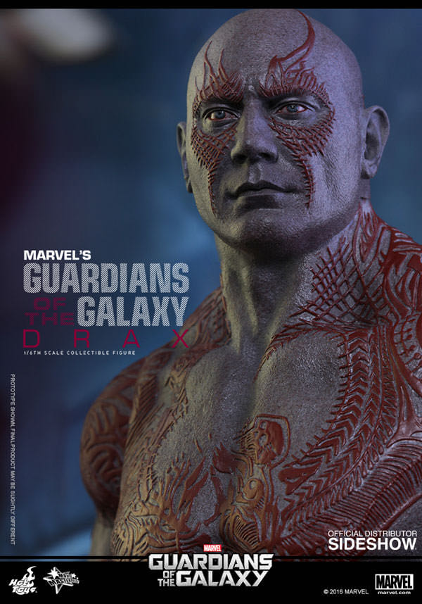 Hot Toys MMS 355 Guardians Of The Galaxy Drax - Hot Toys (Drax) action figure collectible - Main Image 1
