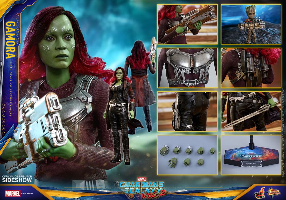 Gamora - Hot Toys (GOTG Vol. 2) action figure collectible - Main Image 2