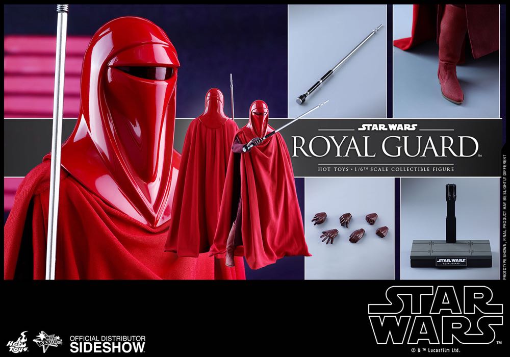 Hot Toys MMS 469 Return Of The Jedi Royal Guard - Hot Toys (Imperial Guard) action figure collectible - Main Image 2