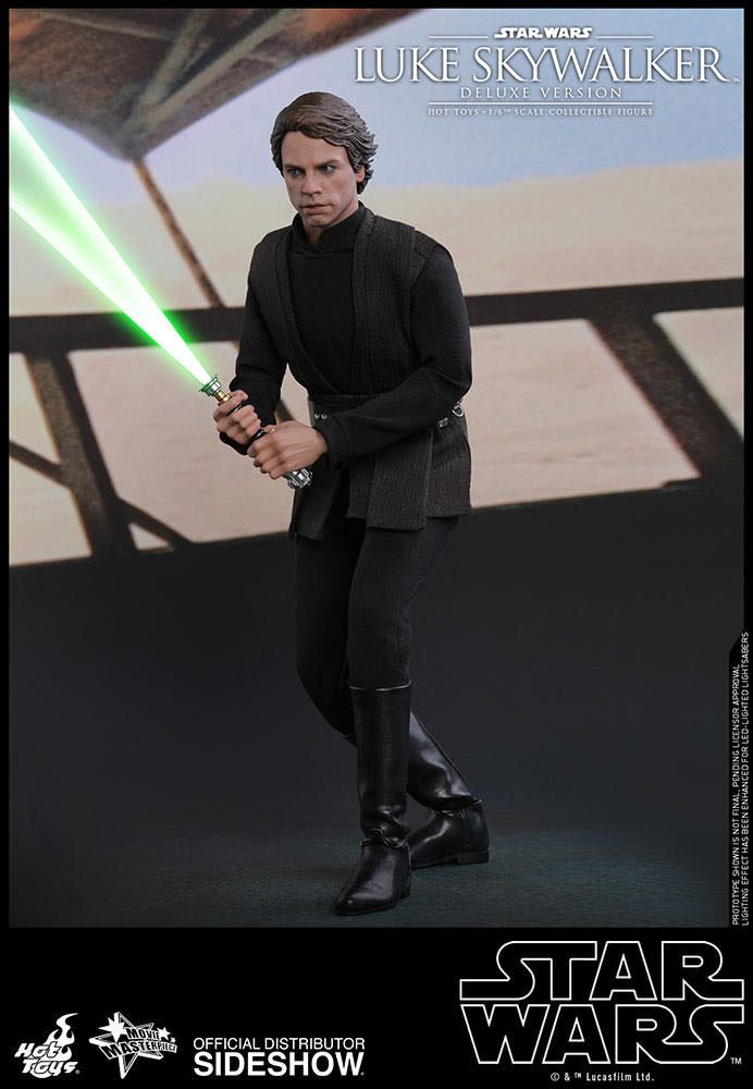 Hot Toys MMS 517 Return Of The Jedi Luke Skywalker Deluxe - Hot Toys (Luke Skywalker) action figure collectible - Main Image 3