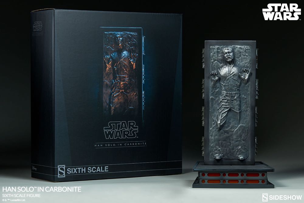 Sideshow Empire Strikes Back Han Solo In Carbonite - Sideshow Collectibles (Han Solo) action figure collectible - Main Image 2