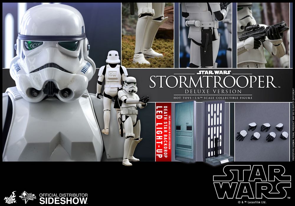 Hot Toys MMS 515 Return Of The Jedi Stormtrooper Deluxe - Hot Toys (Stormtrooper) action figure collectible - Main Image 2