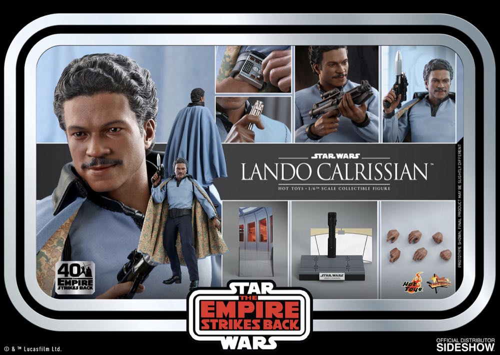 Hot Toys MMS 588 Empire Strikes Back Lando Calrissian - Hot Toys (Lando Calrissian) action figure collectible - Main Image 2