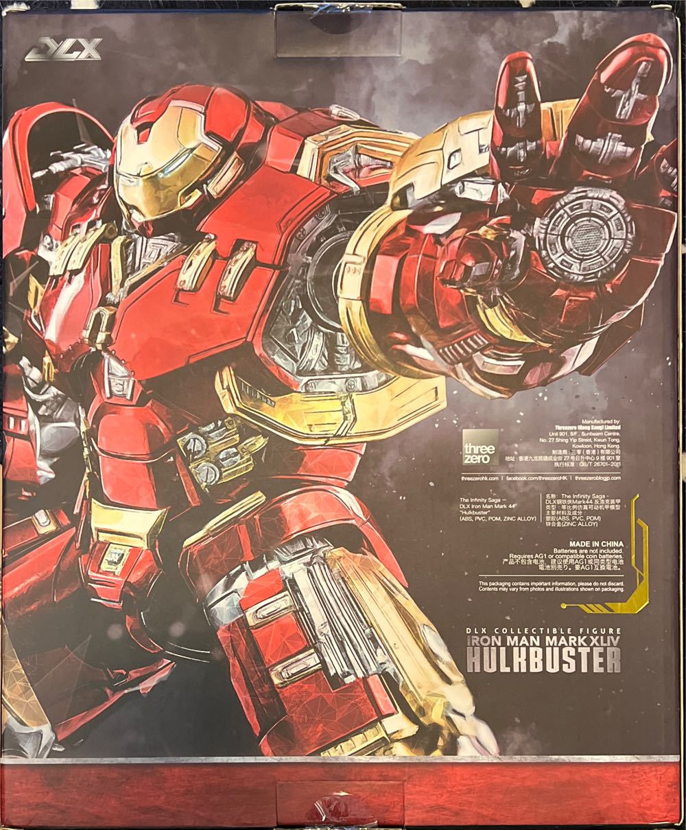 ThreeZero Infinity Saga DLX Iron Man Mark 44 Hulkbuster - Threezero (Iron Man) action figure collectible - Main Image 3