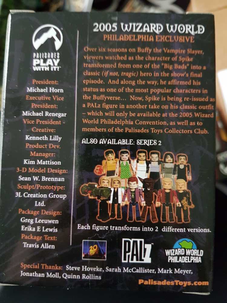 Buffy Palz Spike  action figure collectible [Barcode 666620740506] - Main Image 2