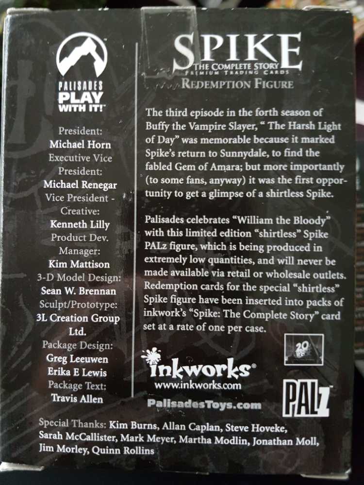 Buffy Palz Harsh Light Of Day Spike  action figure collectible - Main Image 2