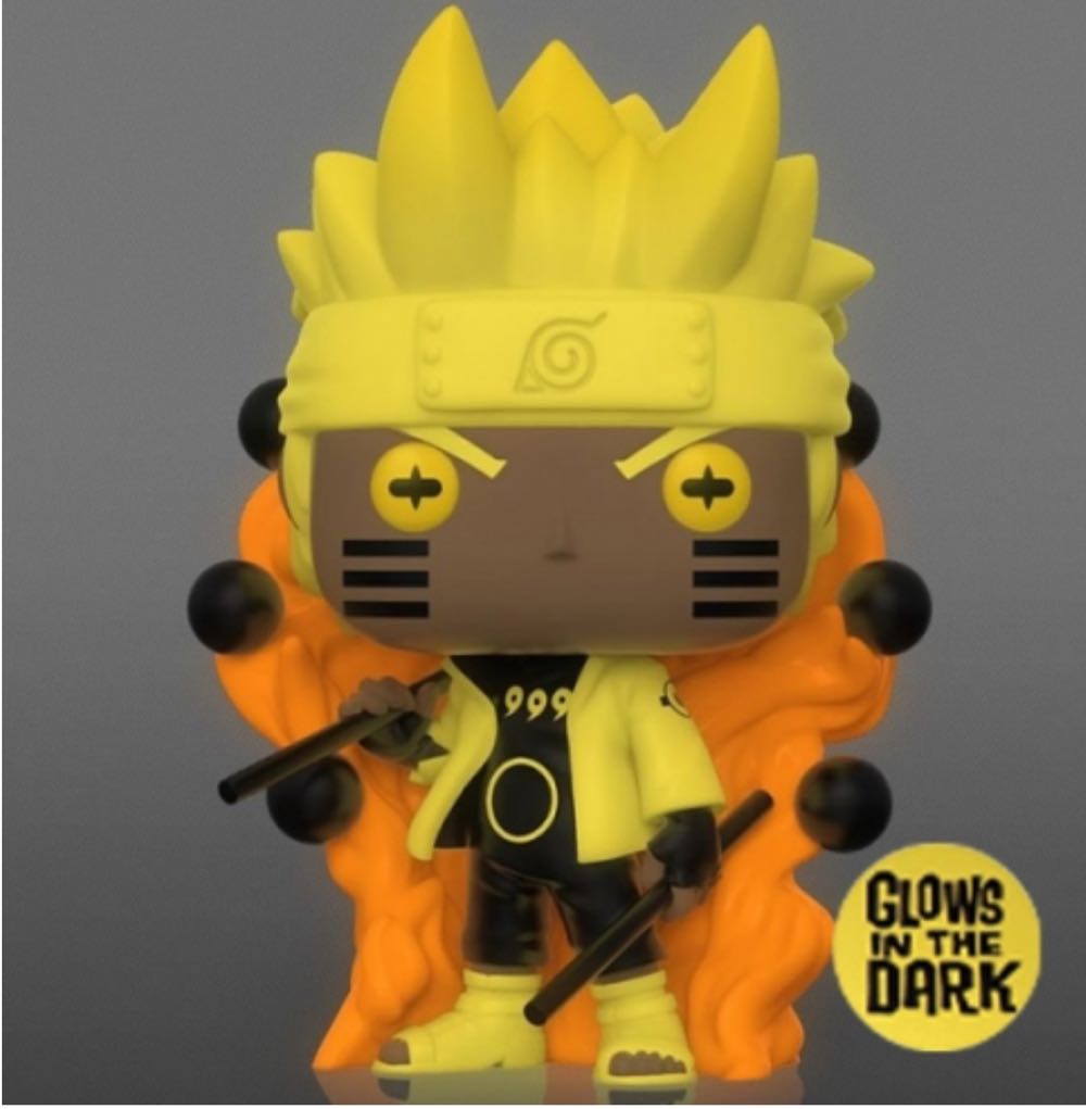 Naruto (sixth Path Sage) 932 Specialty Series/ Glows In The Dark  action figure collectible [Barcode 889698368162] - Main Image 2