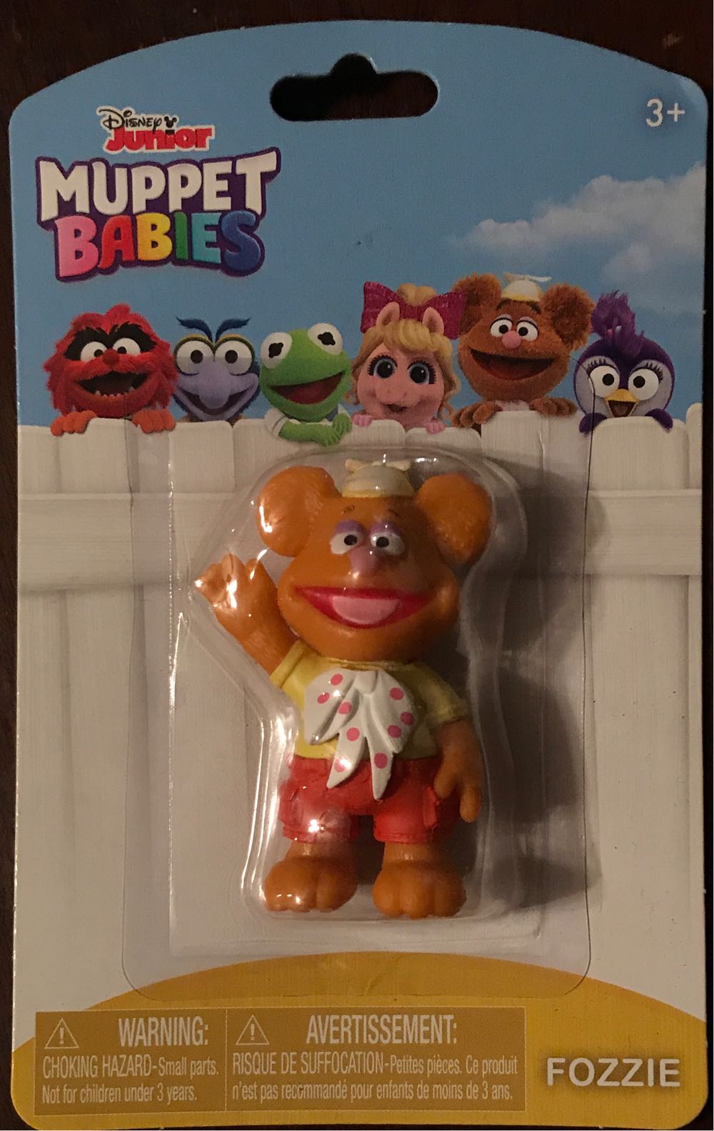 Muppet Babies - Fozzie Bear Figure - Just Play (Disney) action figure collectible [Barcode 886144141836] - Main Image 2
