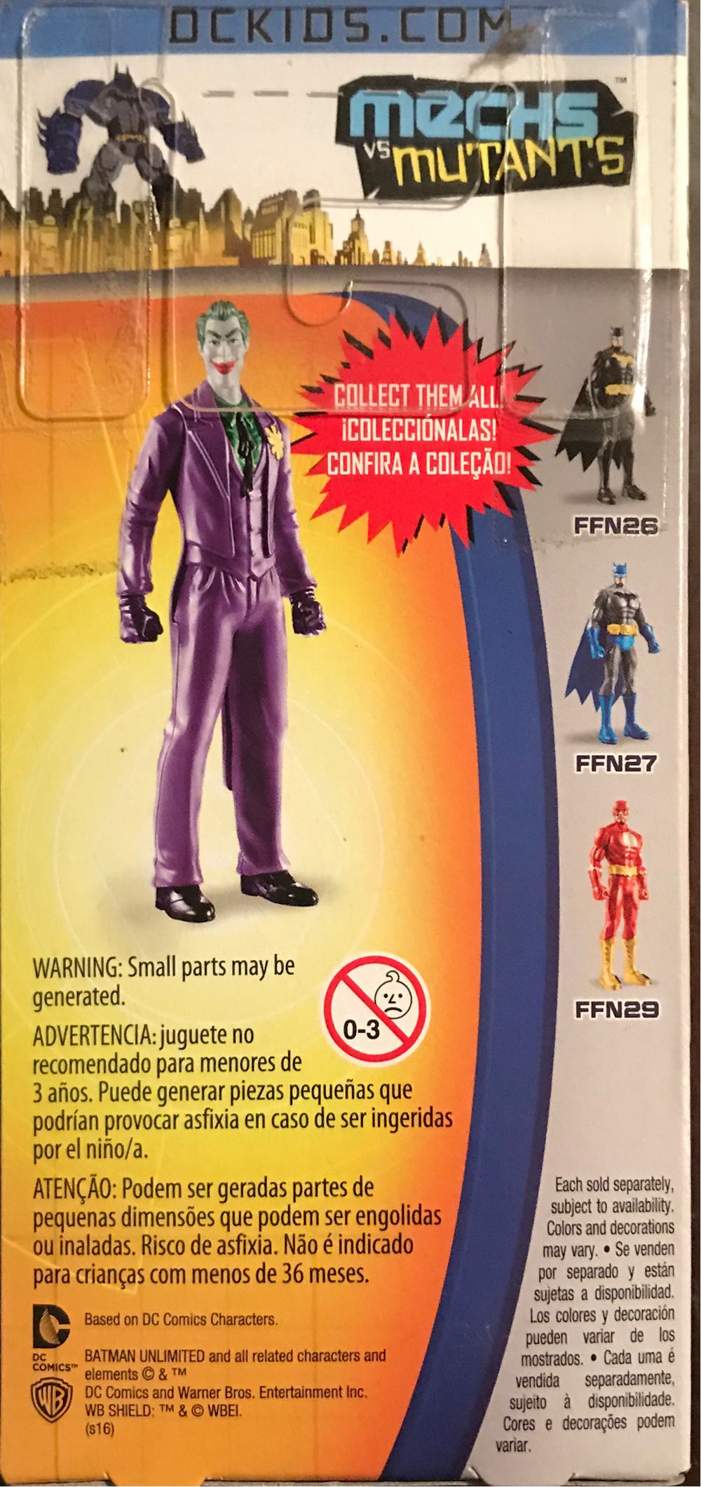 The Joker - Mattel (DC Comics) action figure collectible [Barcode 887961490459] - Main Image 2