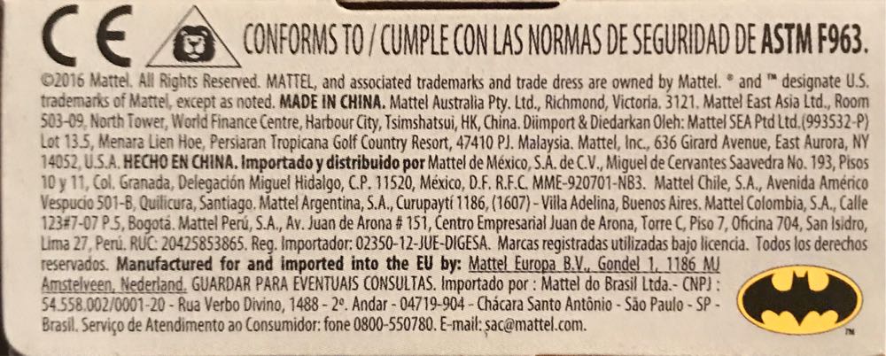 The Joker - Mattel (DC Comics) action figure collectible [Barcode 887961490459] - Main Image 4