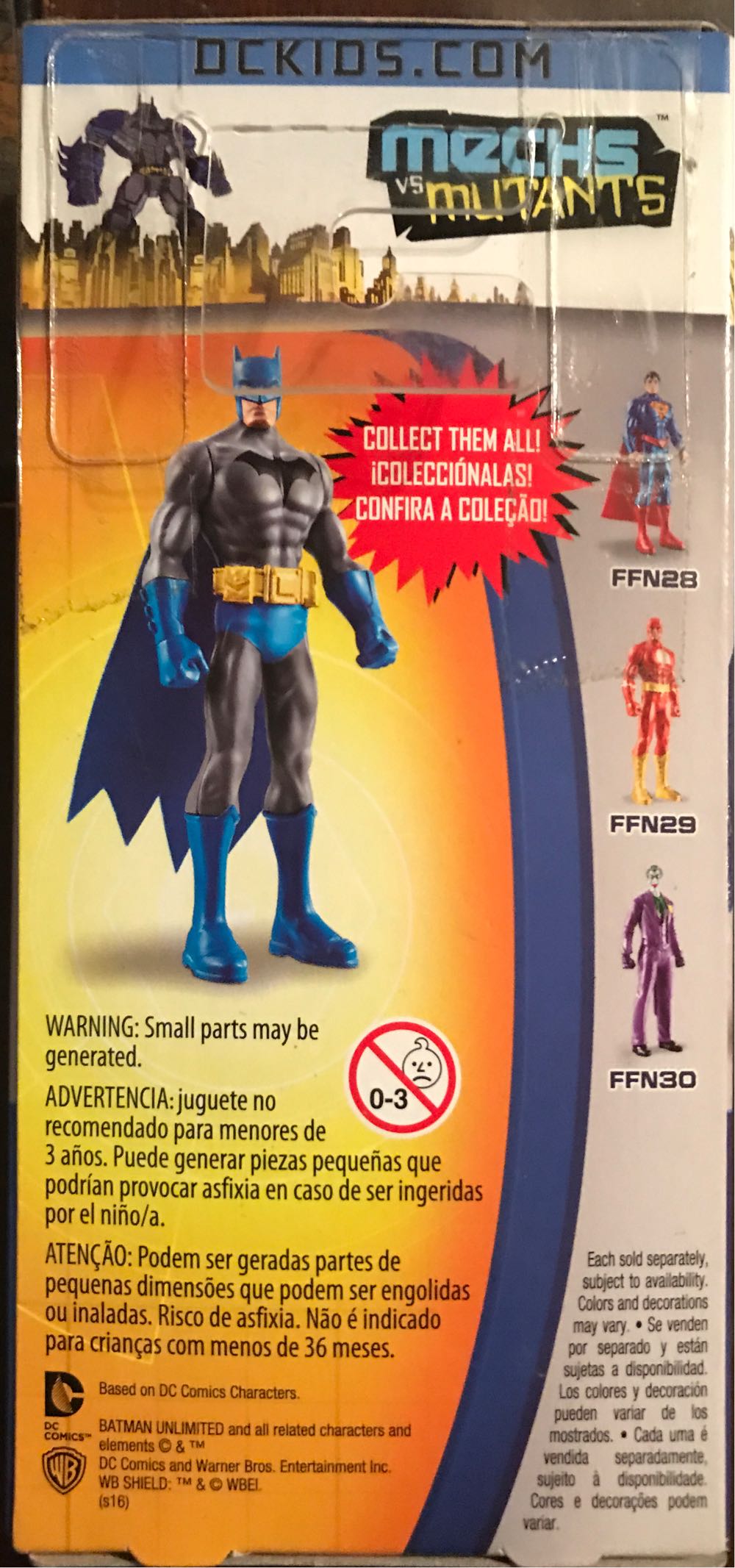 Batman - Mattel (DC Comics) action figure collectible [Barcode 887961490428] - Main Image 3