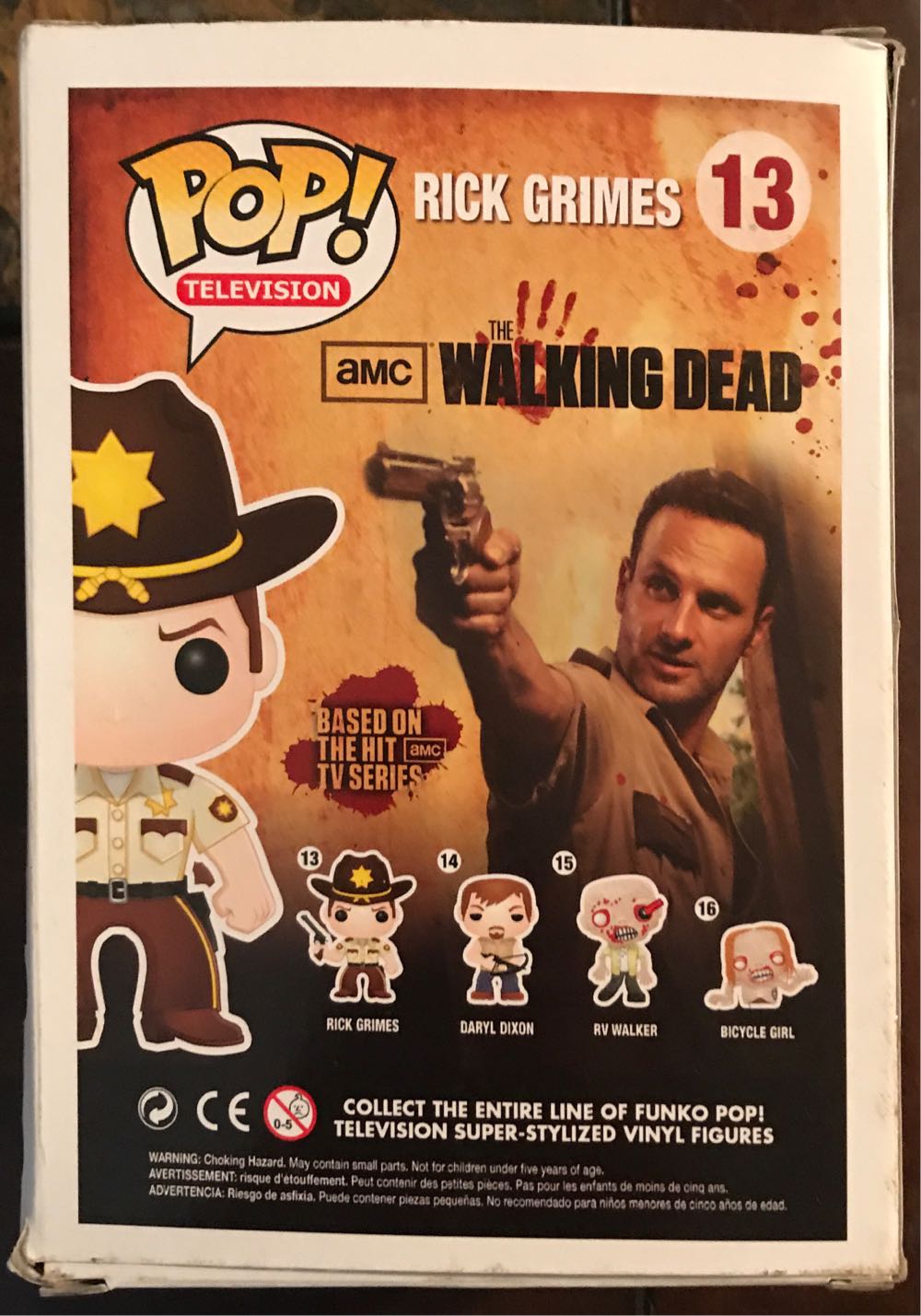 Rick Grimes - Funko (The Walking Dead) action figure collectible [Barcode 830395029559] - Main Image 3